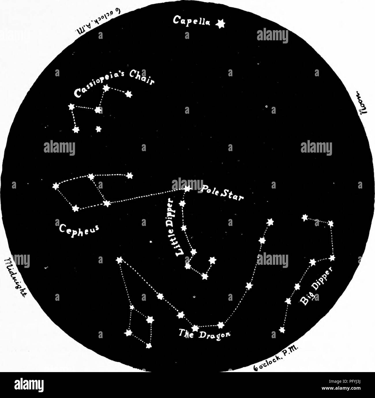 Constellations Cepheus Black And White Stock Photos & Images - Alamy