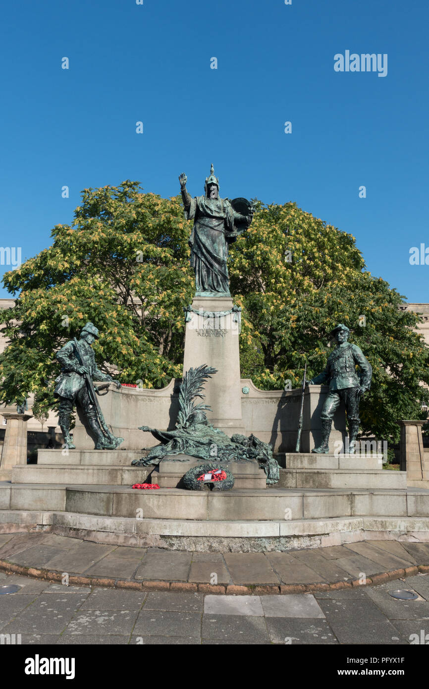 War Memorial. St. John's Gardens. Liverpool. UK Stock Photo Alamy
