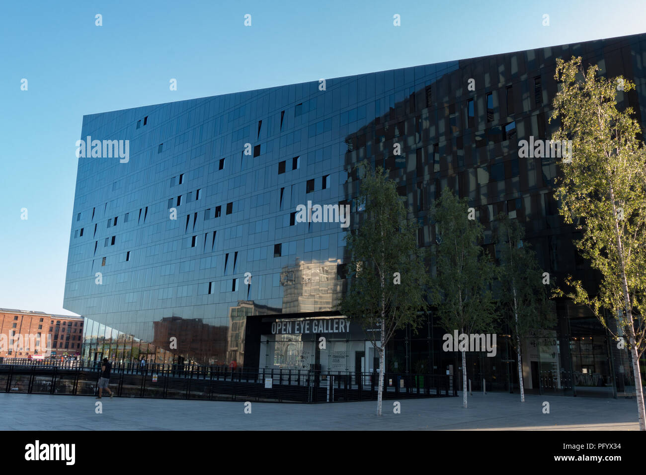Open Eye Gallery Building, Mann Island. Liverpool. UK Stock Photo Alamy