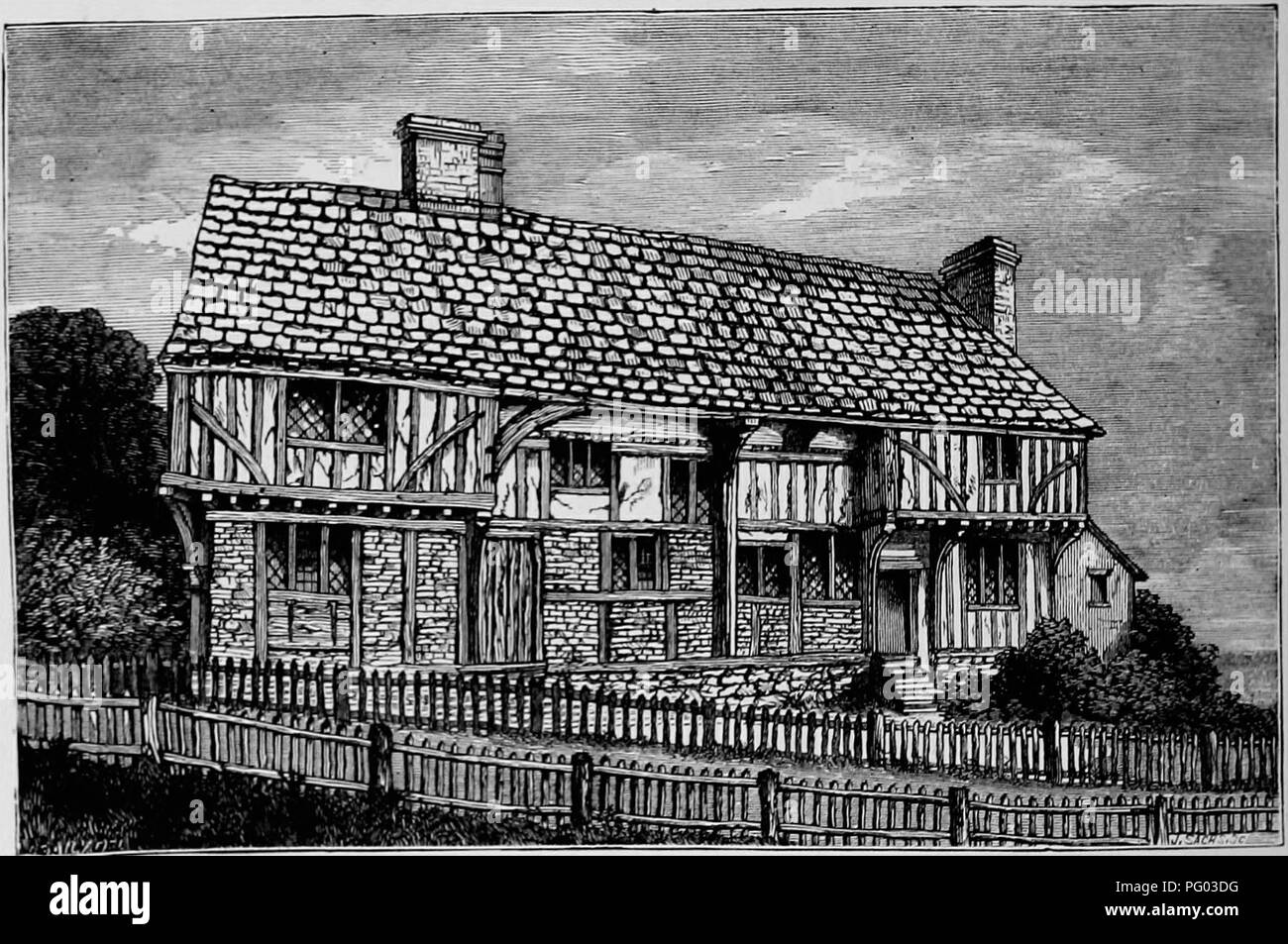 Smaller homes Black and White Stock Photos Images Alamy