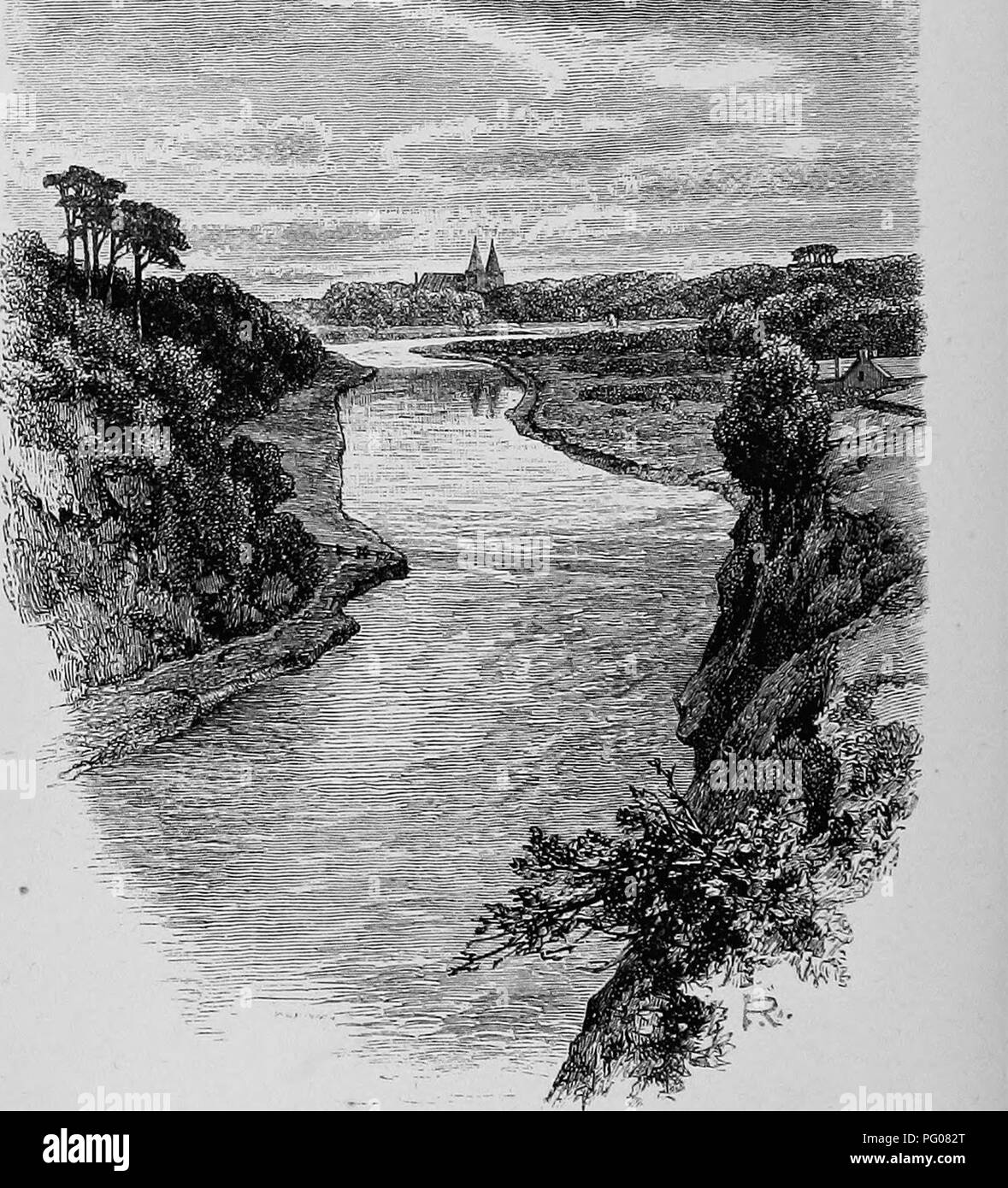 . Life of a Scotch naturalist: Thomas Edward, associate of the Linnaean Society. . BUSKS AND BRAES O' DON. Please note that these images are extracted from scanned page images that may have been digitally enhanced for readability - coloration and appearance of these illustrations may not perfectly resemble the original work.. Smiles, Samuel, 1812-1904; Edward, Thomas, 1814-1886. New York, Harper & brothers Stock Photo