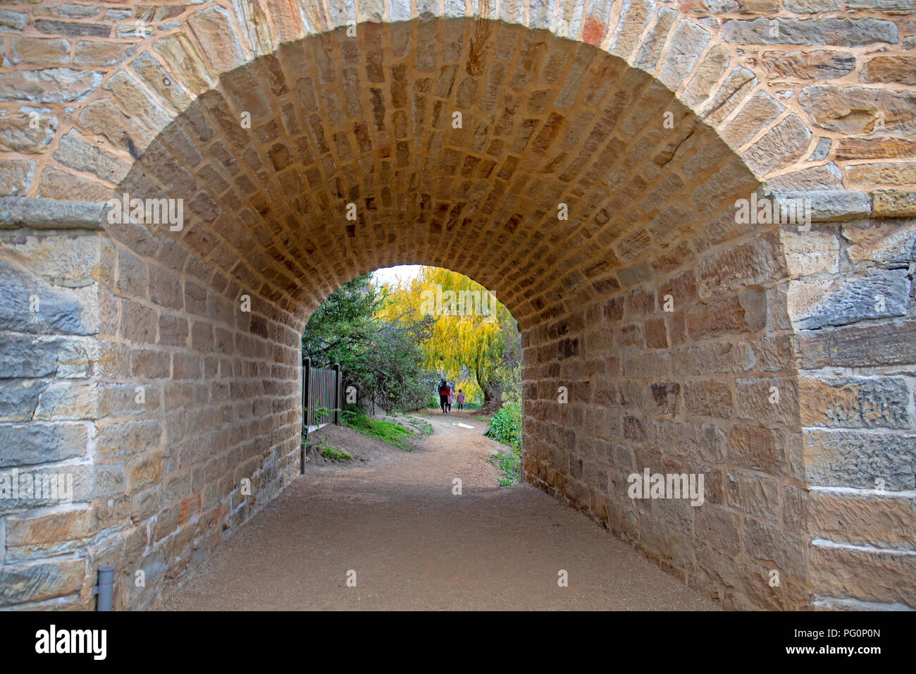 Arch in Richmond Bridge Stock Photo