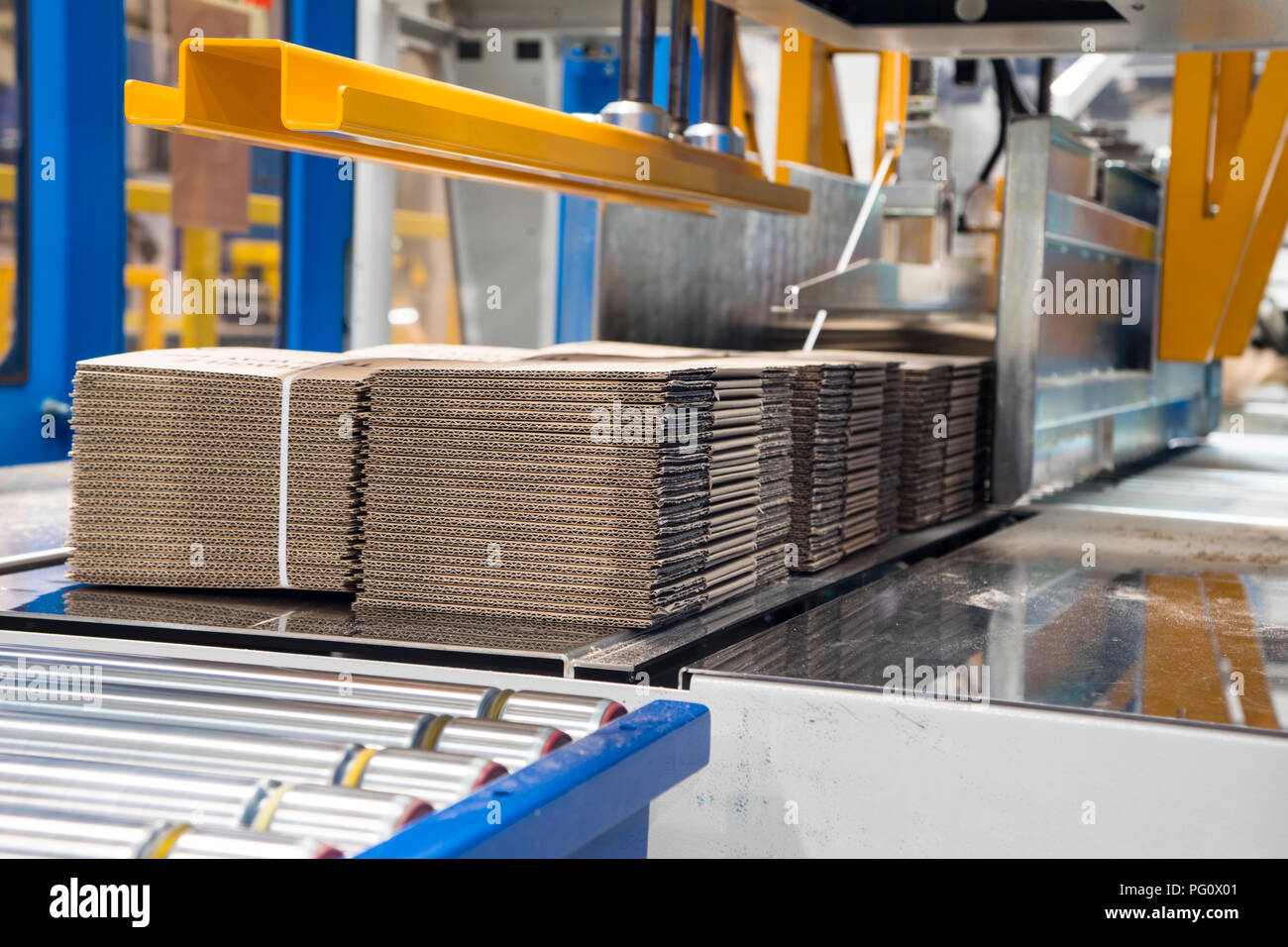 Corrugated Packaging Stock Photo