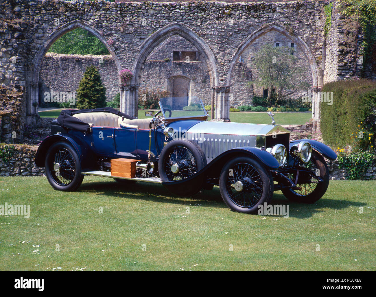 1913 1914 Rolls-Royce 40-50 Continental Alpine Eagle Car Photo Spec French Card 