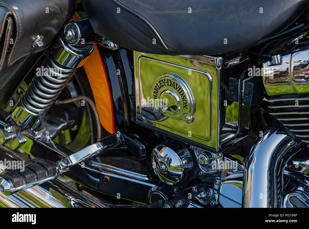 motor harley davidson cycle