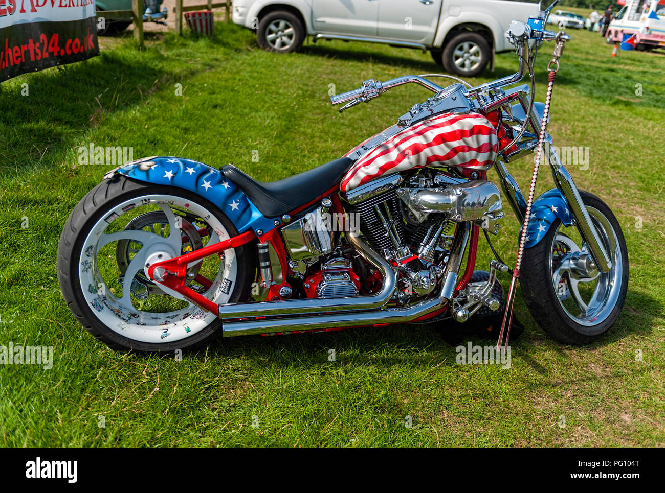 Harley Davidson Motor Cycle Stock Photo Alamy