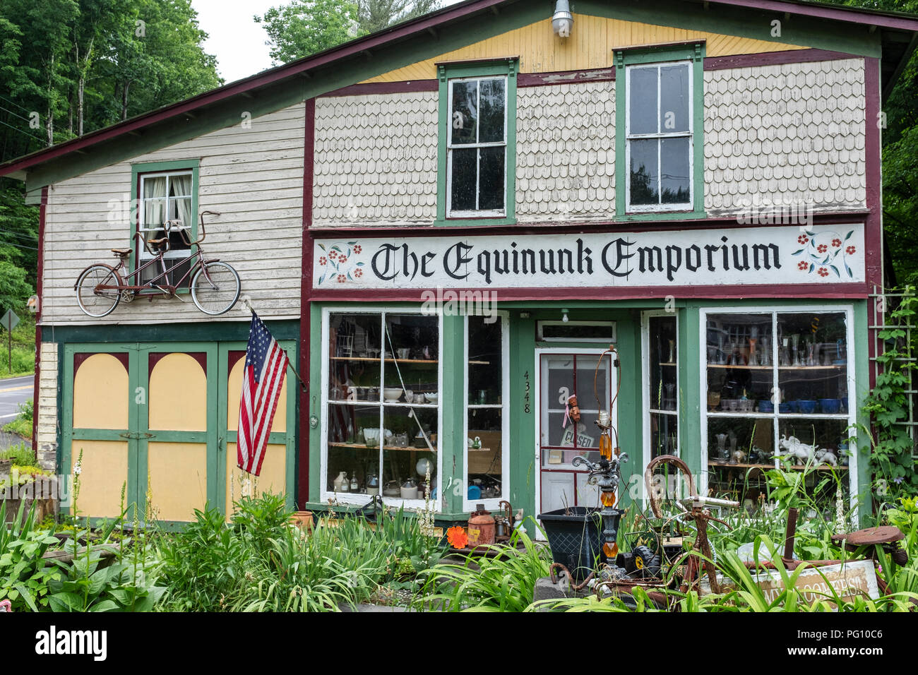 The Equinunk Emporium Stock Photo Alamy