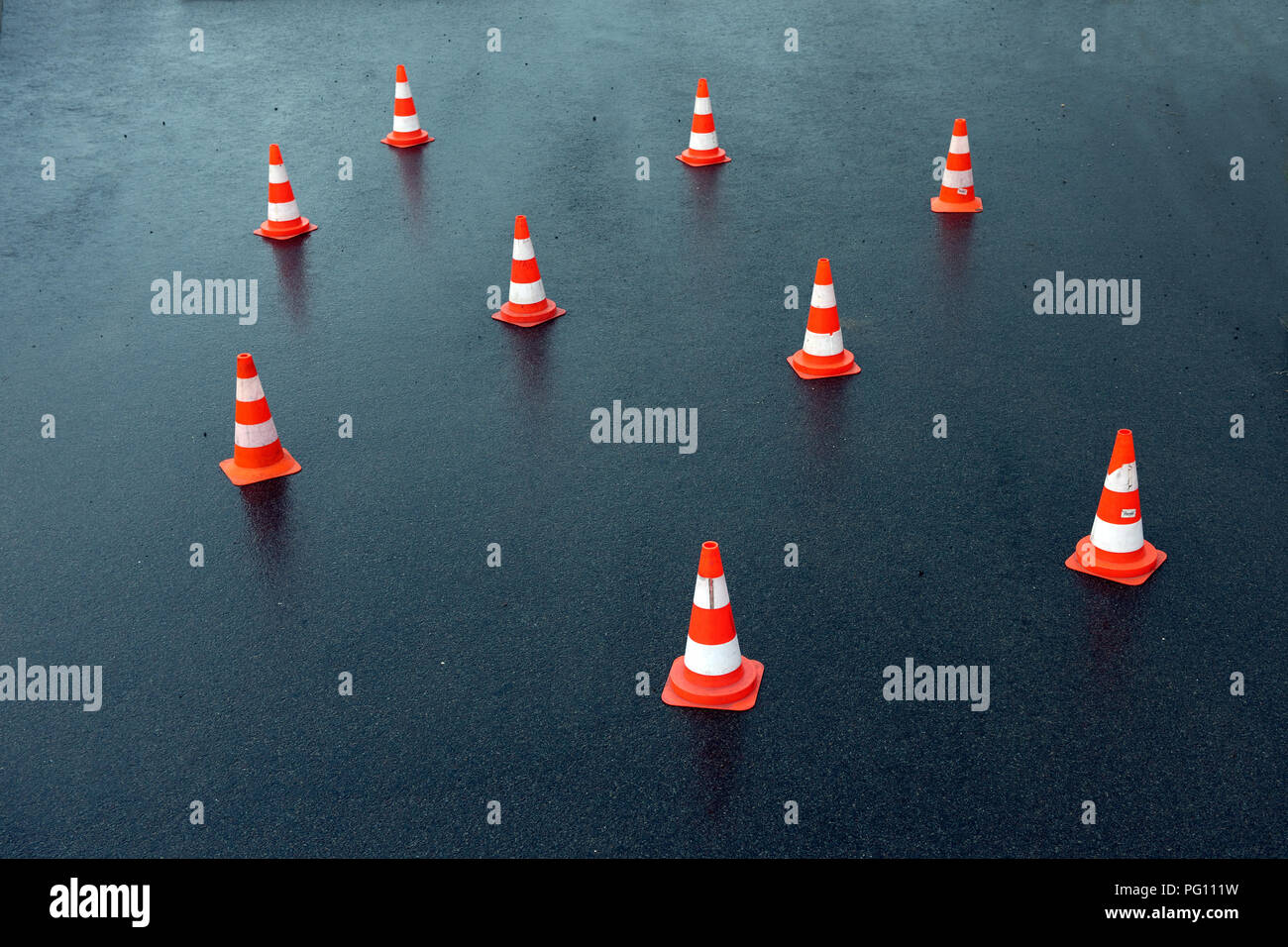 Traffic cone pylon hires stock photography and images Alamy