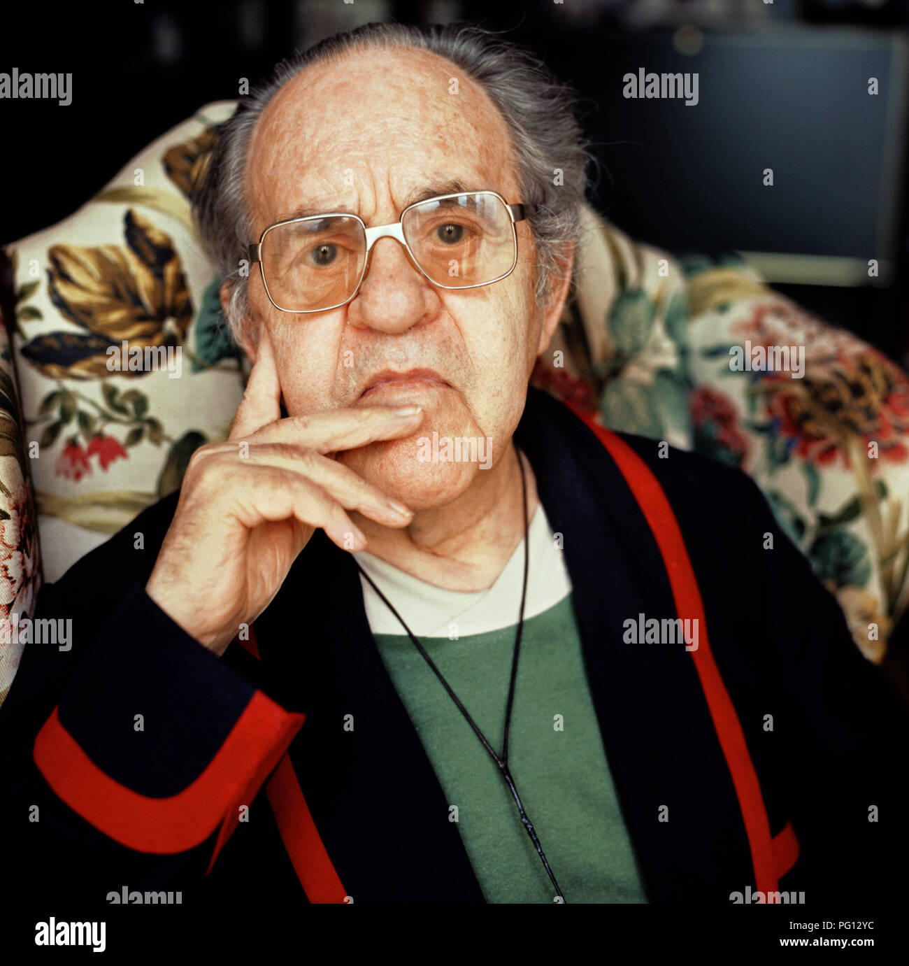 Albert Vigoleis Thelen, writer. Stock Photo