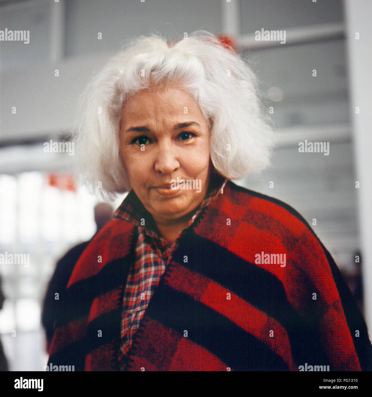 Nawal El Saadawi, women's rights activist and physicist - Egypt. Stock Photo