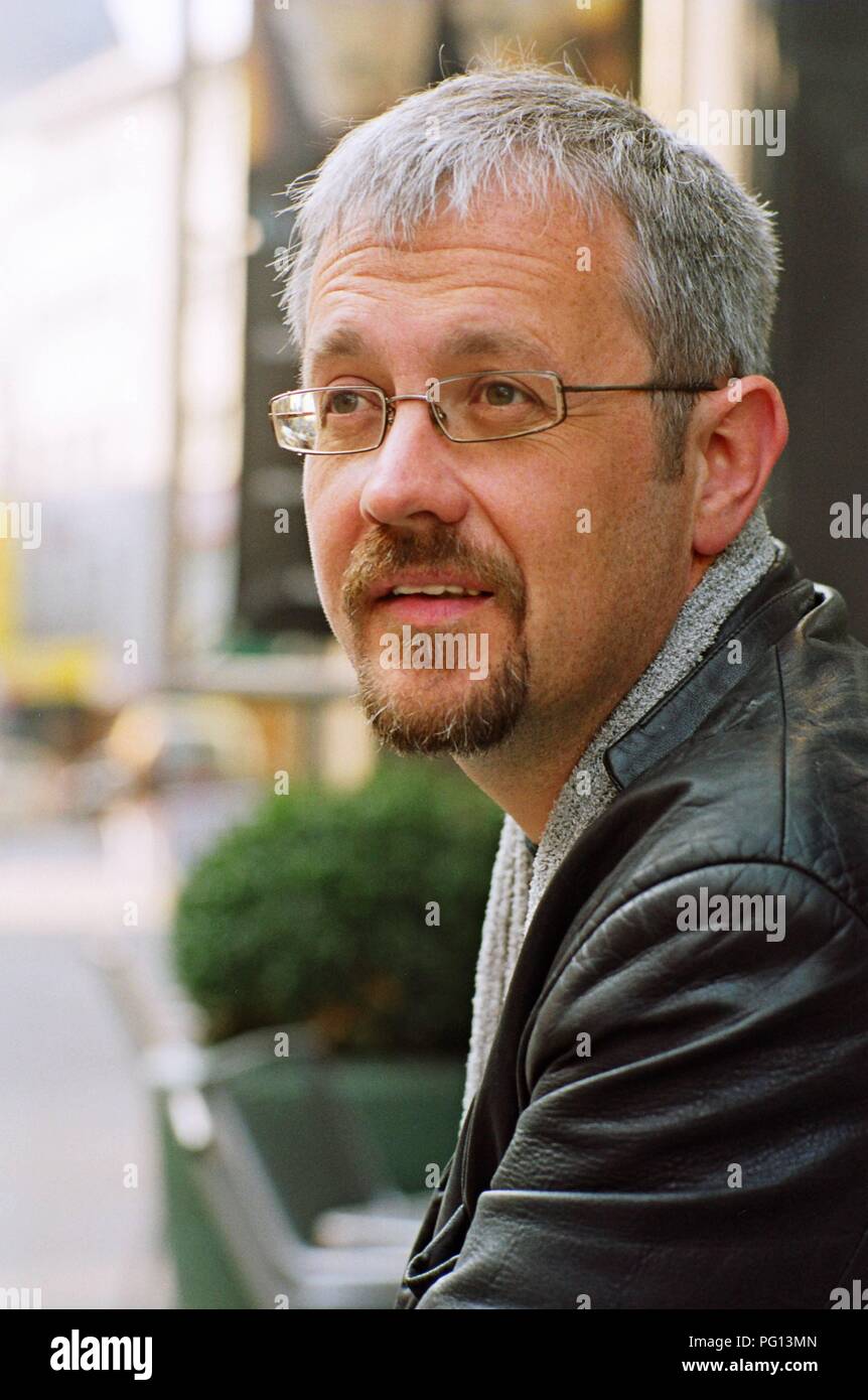 Simon Ings, English author. Stock Photo