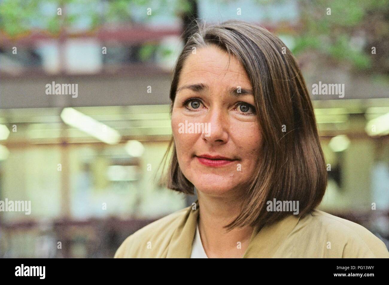 Birgit Vanderbeke, writer Stock Photo