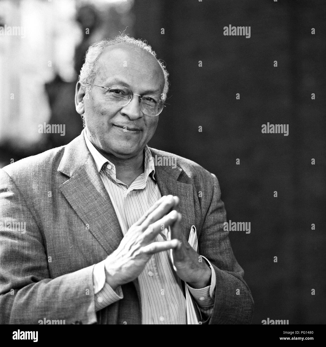 Gamal Al-Ghitani, of Egyptian writer. Stock Photo