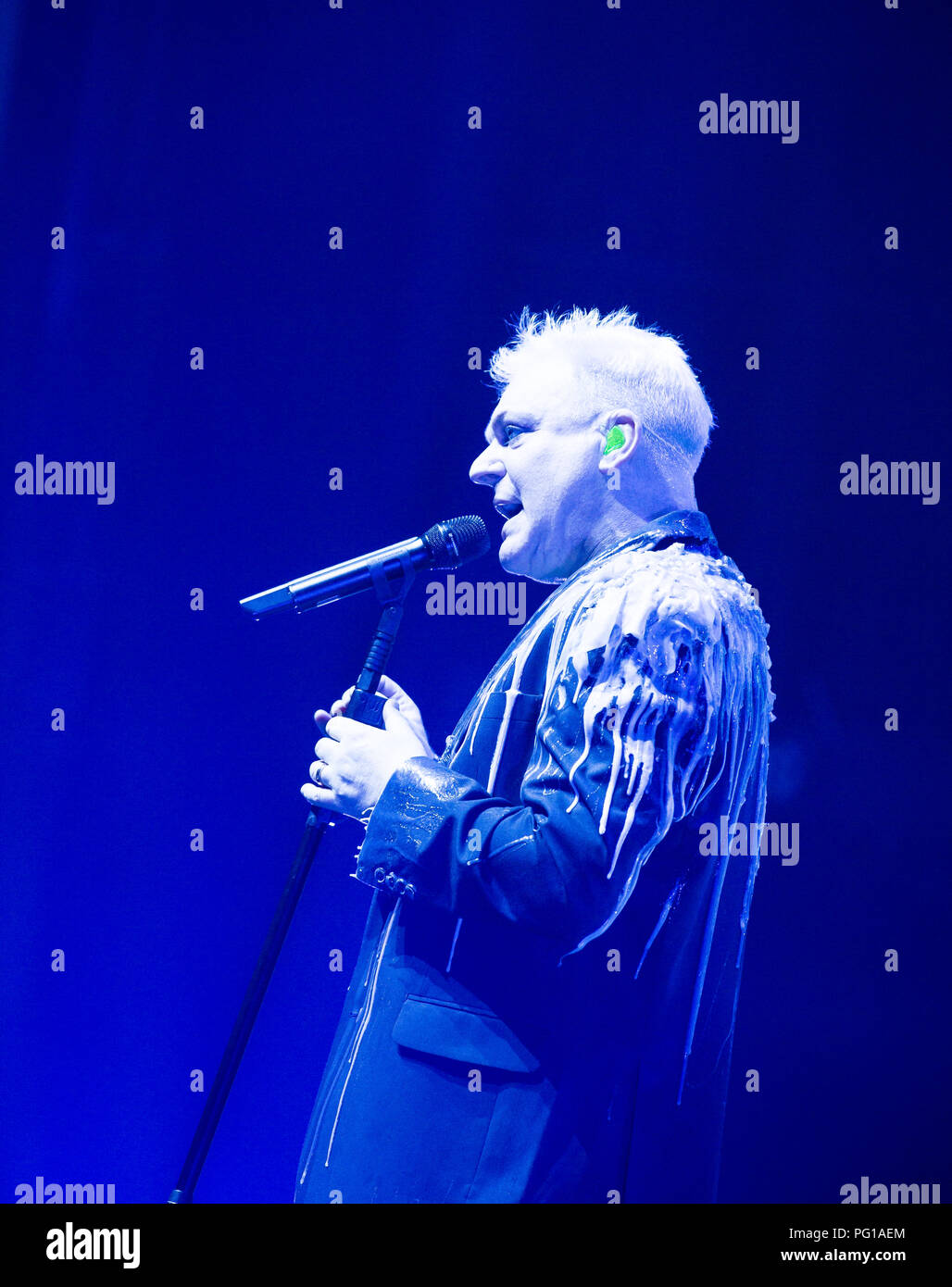 Erasure in concert, London Stock Photo Alamy