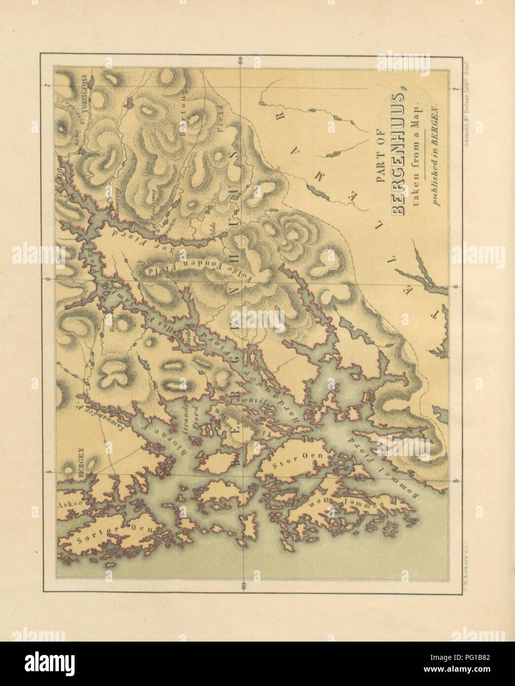 Image from page 42 of 'Notes on a yacht voyage to Hardanger Fjord and ...