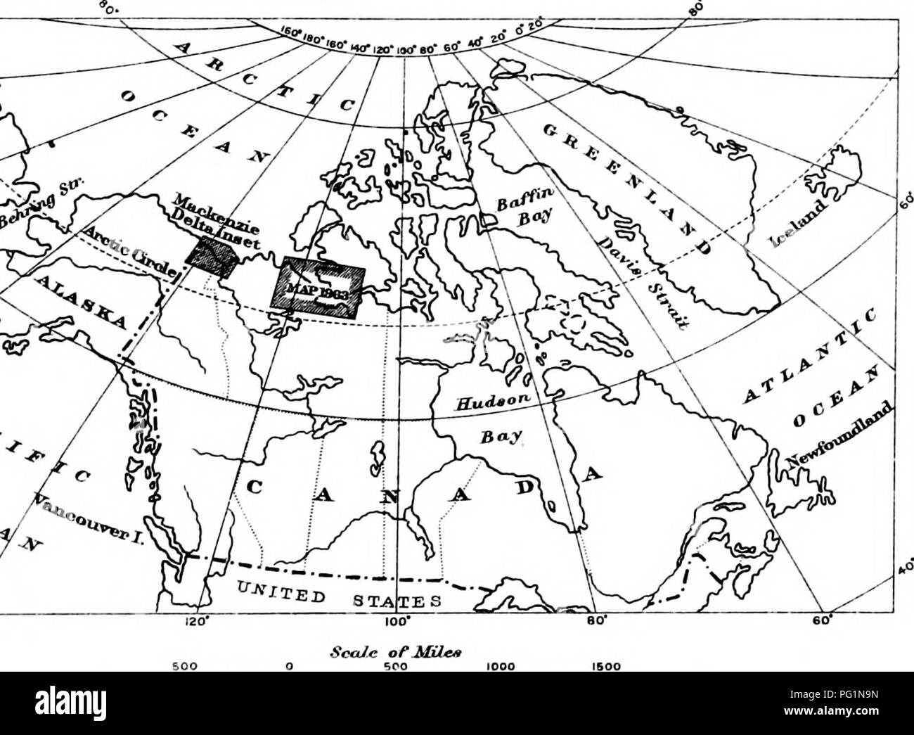. Report of the Canadian Arctic Expedition 1913-18. Scientific expeditions. . Please note that these images are extracted from scanned page images that may have been digitally enhanced for readability - coloration and appearance of these illustrations may not perfectly resemble the original work.. Canadian Arctic Expedition (1913-1918). Ottawa, F. A. Acland, Printer to the King Stock Photo