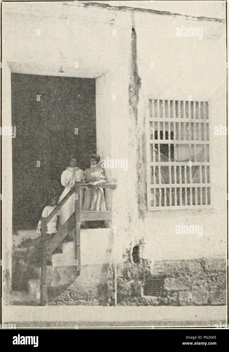 . The Cuba review. Cuba -- Periodicals. 10 THE CUBA REVIEW. One of Havana's picturesque side streets, show- ing the narrow walk, the entrance and quaint steps and porch built inside the walls, and the curious wooden windows, which one finds in the other cities of the Island. Travelers have said that such identical windows are seen in Cairo, Egypt. Una calle muy pintoresca en la Habana, mos- trando las aceras angostas, la entrada y los peldanos raros, asi como el portal construido por la parte de adentro y aslmismo mostrando las ventanas tan especiales con enrejado de madera, cosas todas muy co Stock Photo