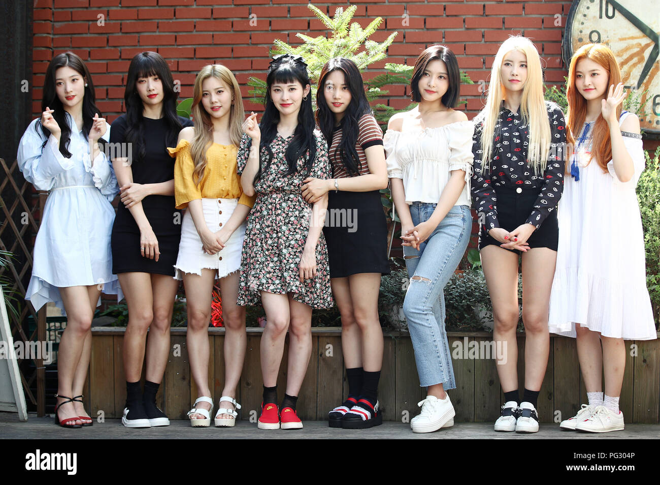23rd Aug 18 S Korean Girl Group Dia South Korean Girl Group Dia Poses For A Photo Prior To An Interview With Yonhap News Agency In Seoul On Aug 23 18 Credit 23rd Aug 18 S Korean Girl Group Dia South Korean Girl Group Dia Poses For A Photo Prior To An Interview With Yonhap News Agency In Seoul On Aug 23 18 Credit