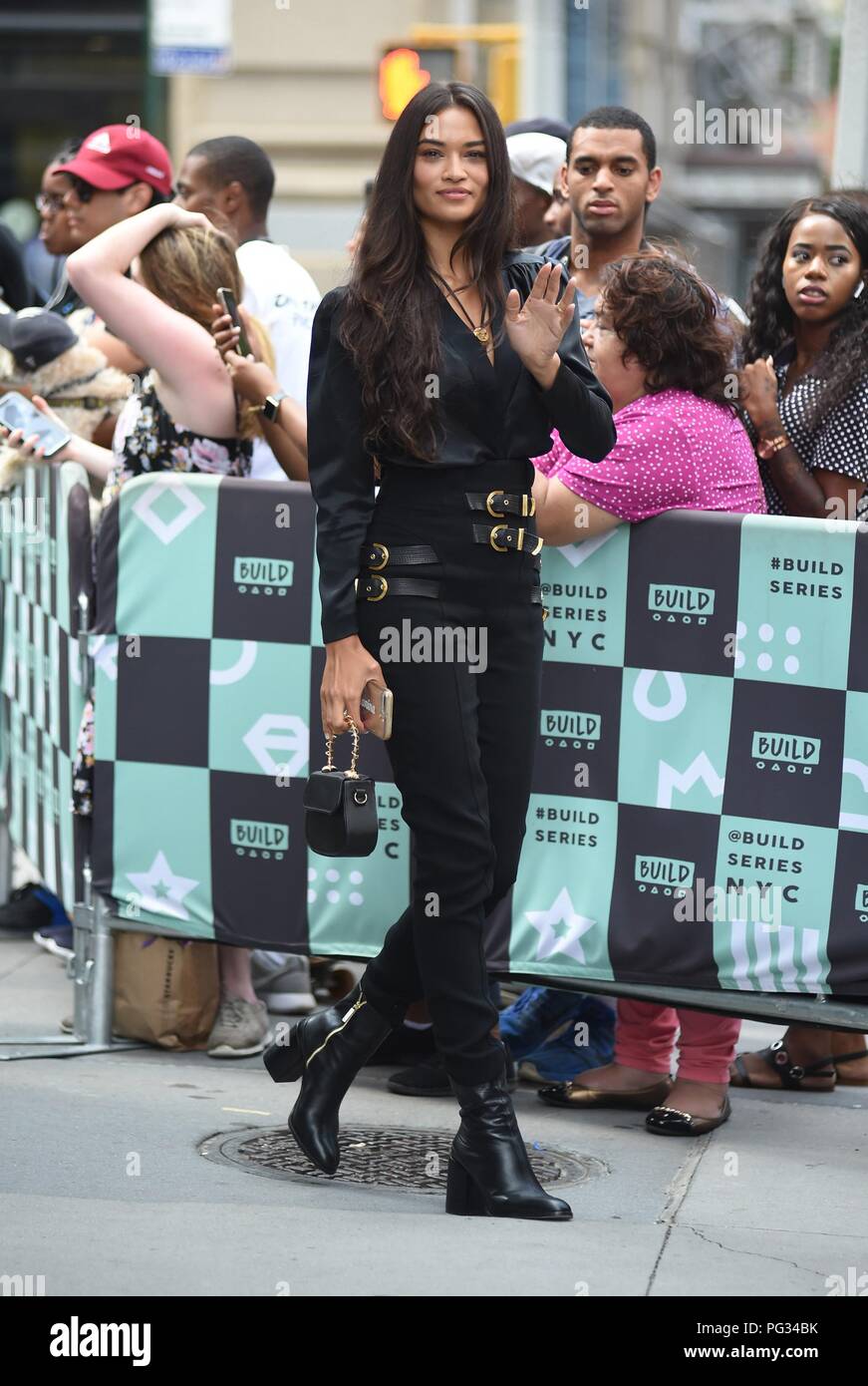 Shanina Shaik out and about for Celebrity Candids - WED, , New York, NY