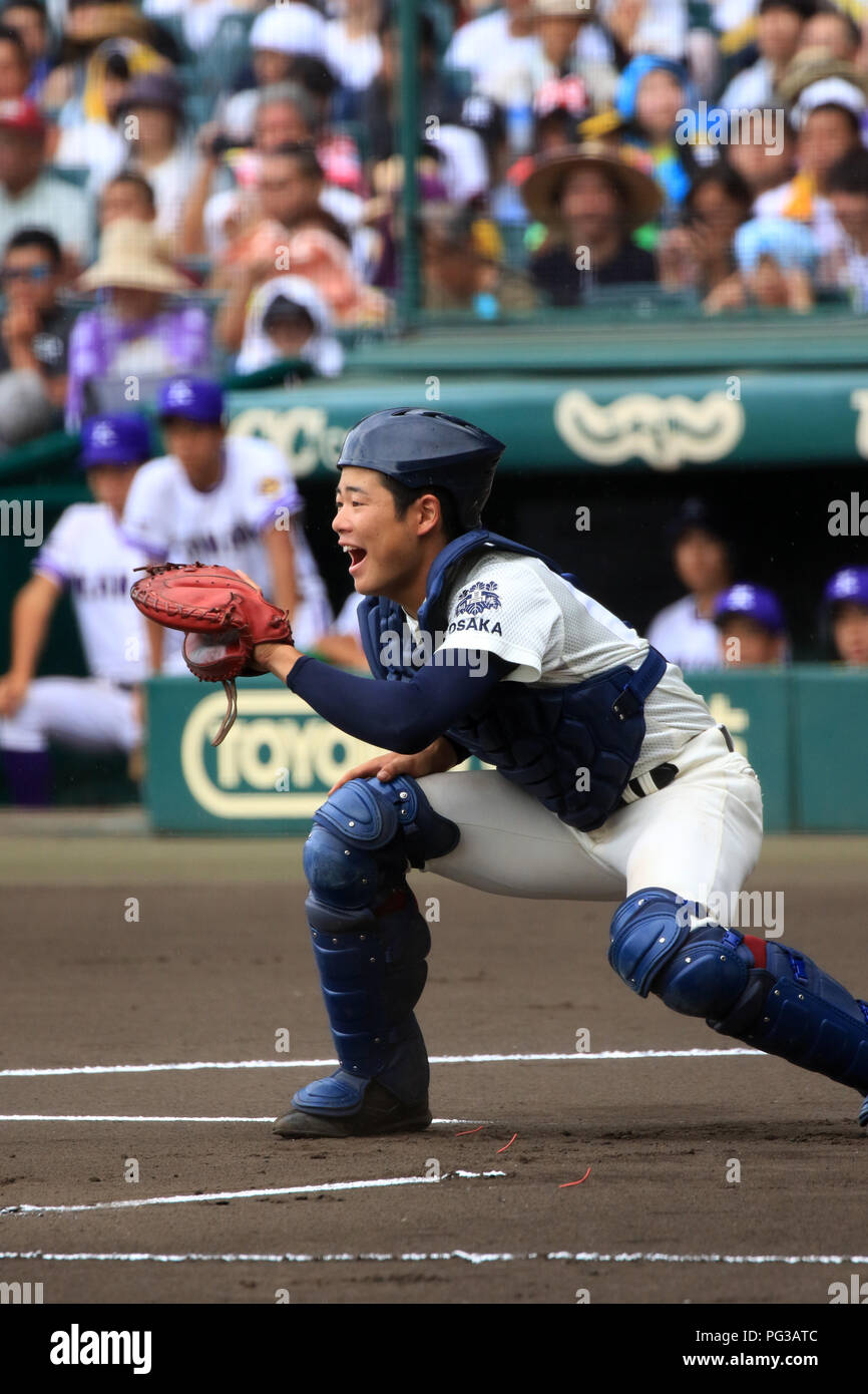 Hyogo, Japan. 21st Aug, 2018. Kohei Koizumi () Baseball Osaka Toin