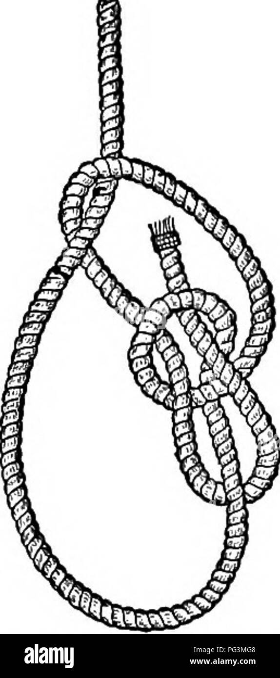 Single bowline knot sale