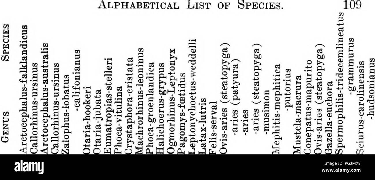 The fur traders and fur bearing animals. Fur trade; Fur-bearing animals.  Alphabetical List of Species.. Â« tH d - .J3 w OJ 02 02 02 m 11m 02PO02 fS  a: C-02