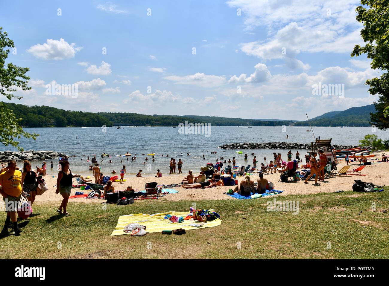 Deep Creek Lake, Maryland, USA Stock Photo Alamy
