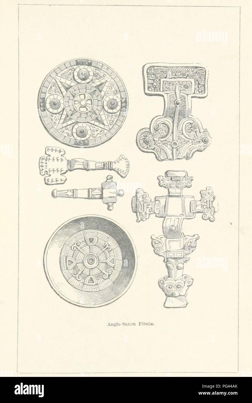Image  from page 471 of '[The Celt, the Roman, and the Saxon a history of the early inhabitants of Britain, down to the Conversion of the Anglo-Saxons to Christianity. Illustrated by the ancient remains brought to light by r0028. Stock Photo
