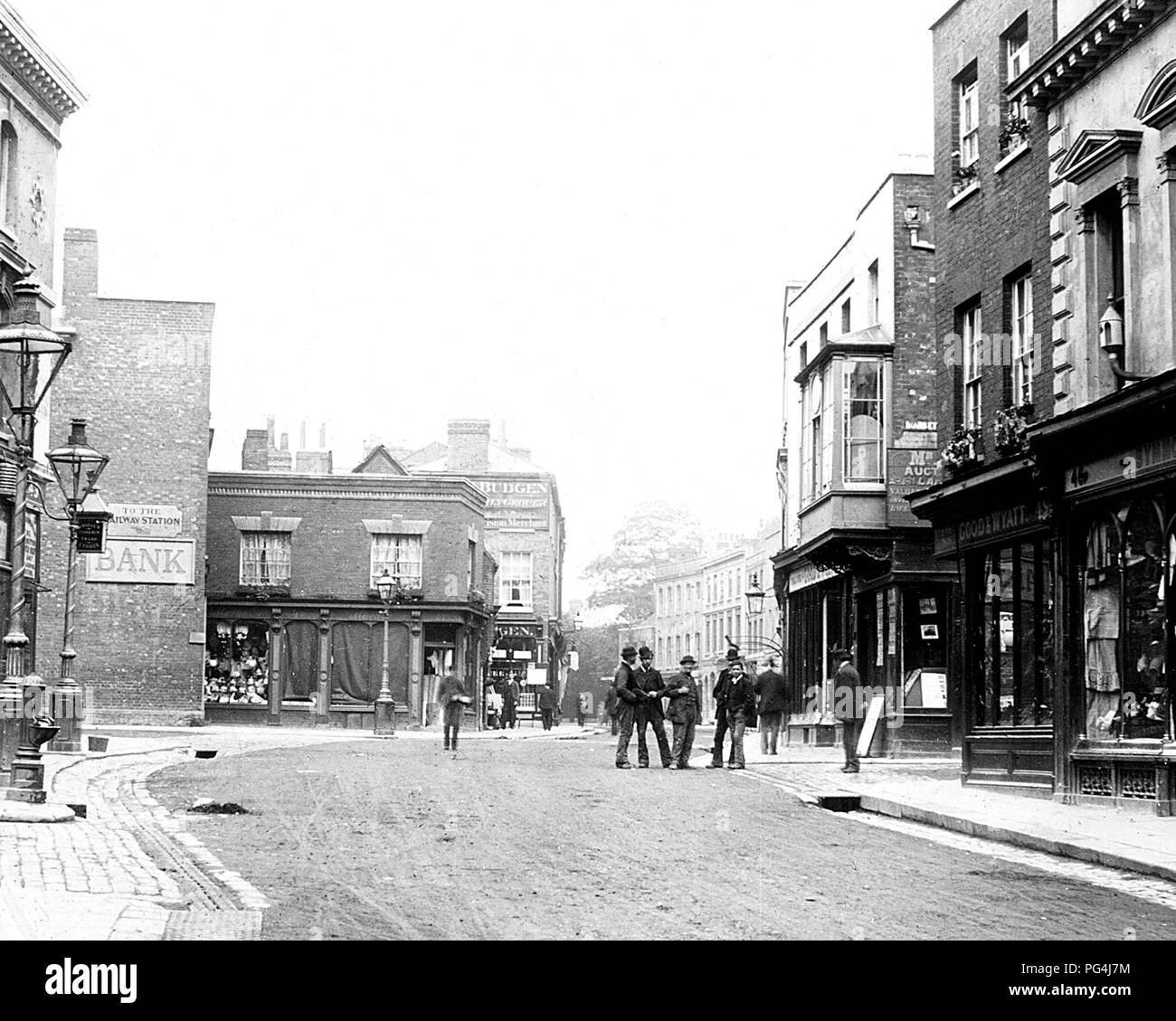 High Street, Maidenhead, Victorian period Stock Photo