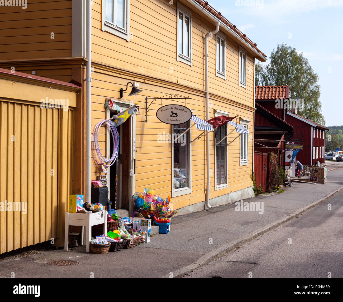 Mariefred street sweden hi-res stock photography and images - Alamy