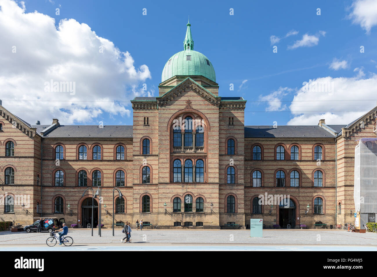 Centre for Health and Society (CSS), City Campus, University of Copenhagen (former Copenhagen Municipal Hospital building); Denmark Stock Photo