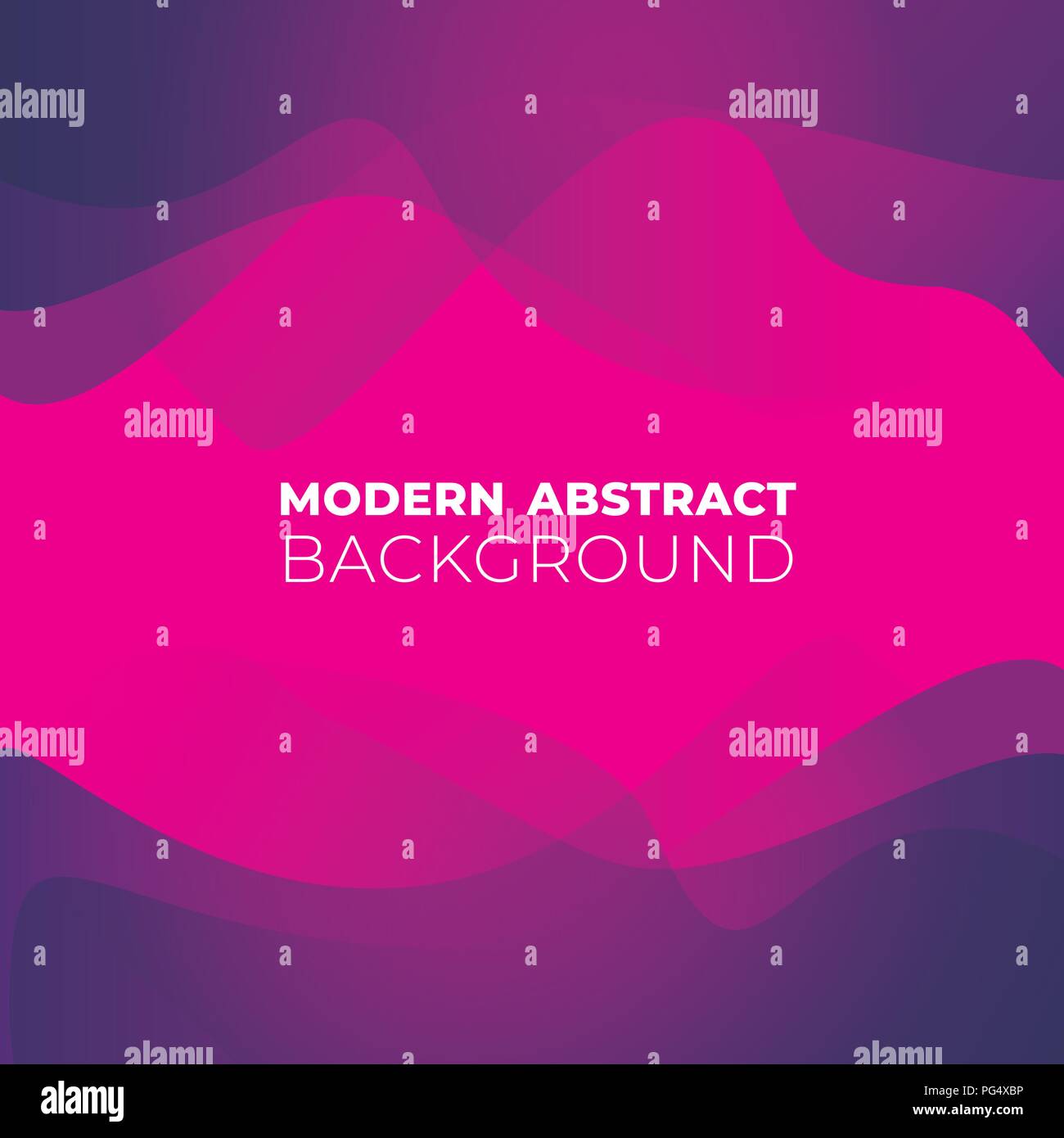 Modern abstract background with shapes. Layered tunnel wave background. Vector design for business presentations, flyers, posters Stock Vector