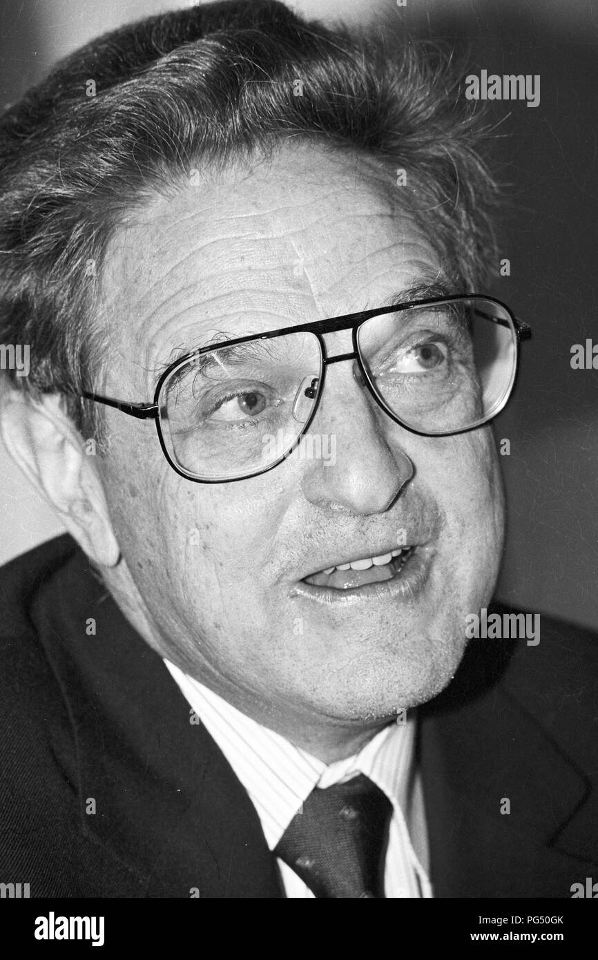 George soros Black and White Stock Photos & Images - Alamy