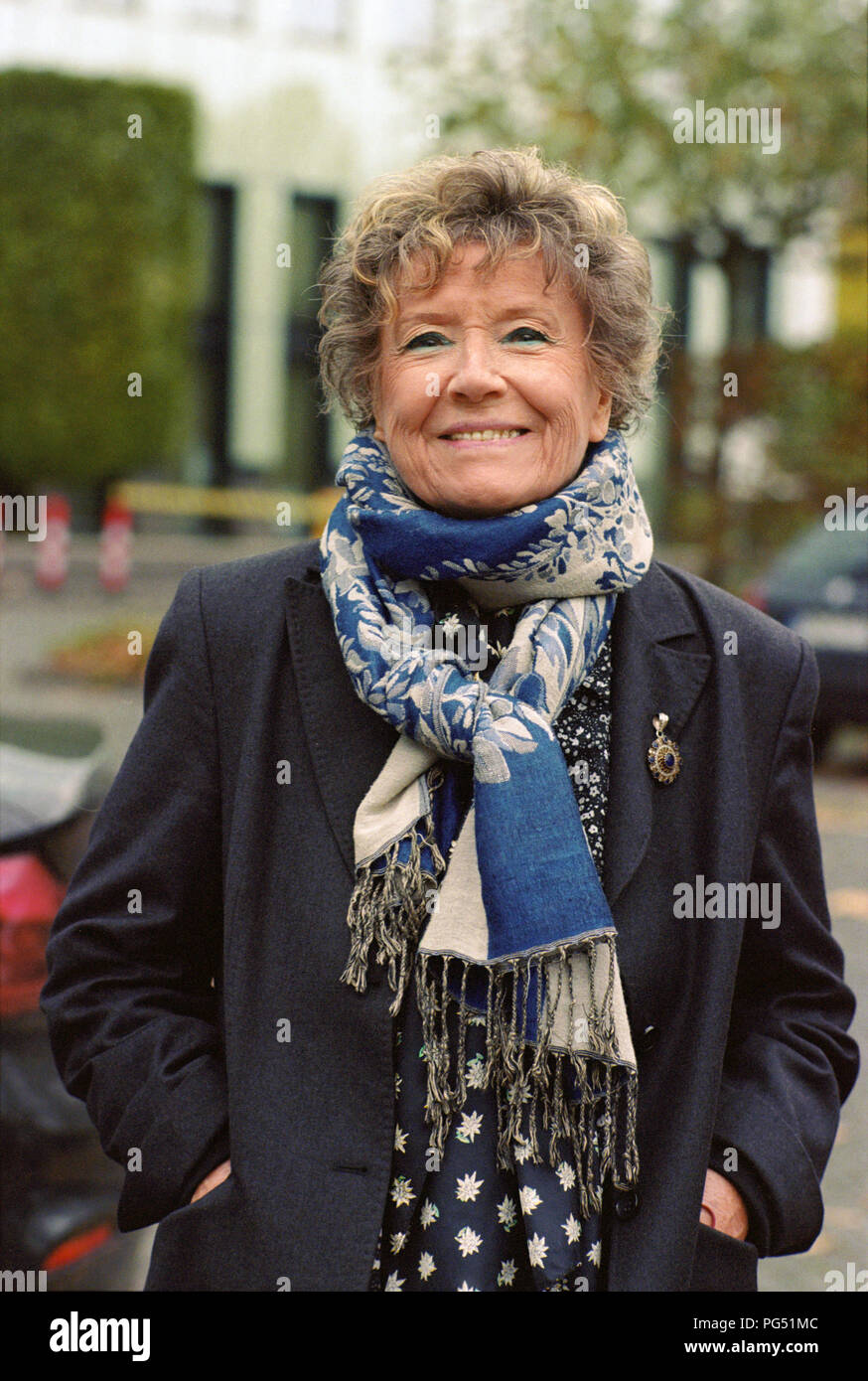 Dacia Maraini Italian Author Stock Photo Alamy