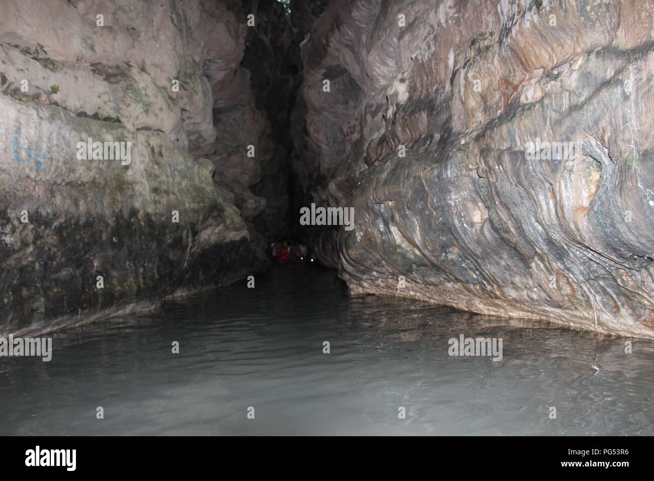 Robbers Cave Dehradun Uttarakhand India . also known as Guchu/Guchhu pani.one of the best place to visit in Dehradun Stock Photo