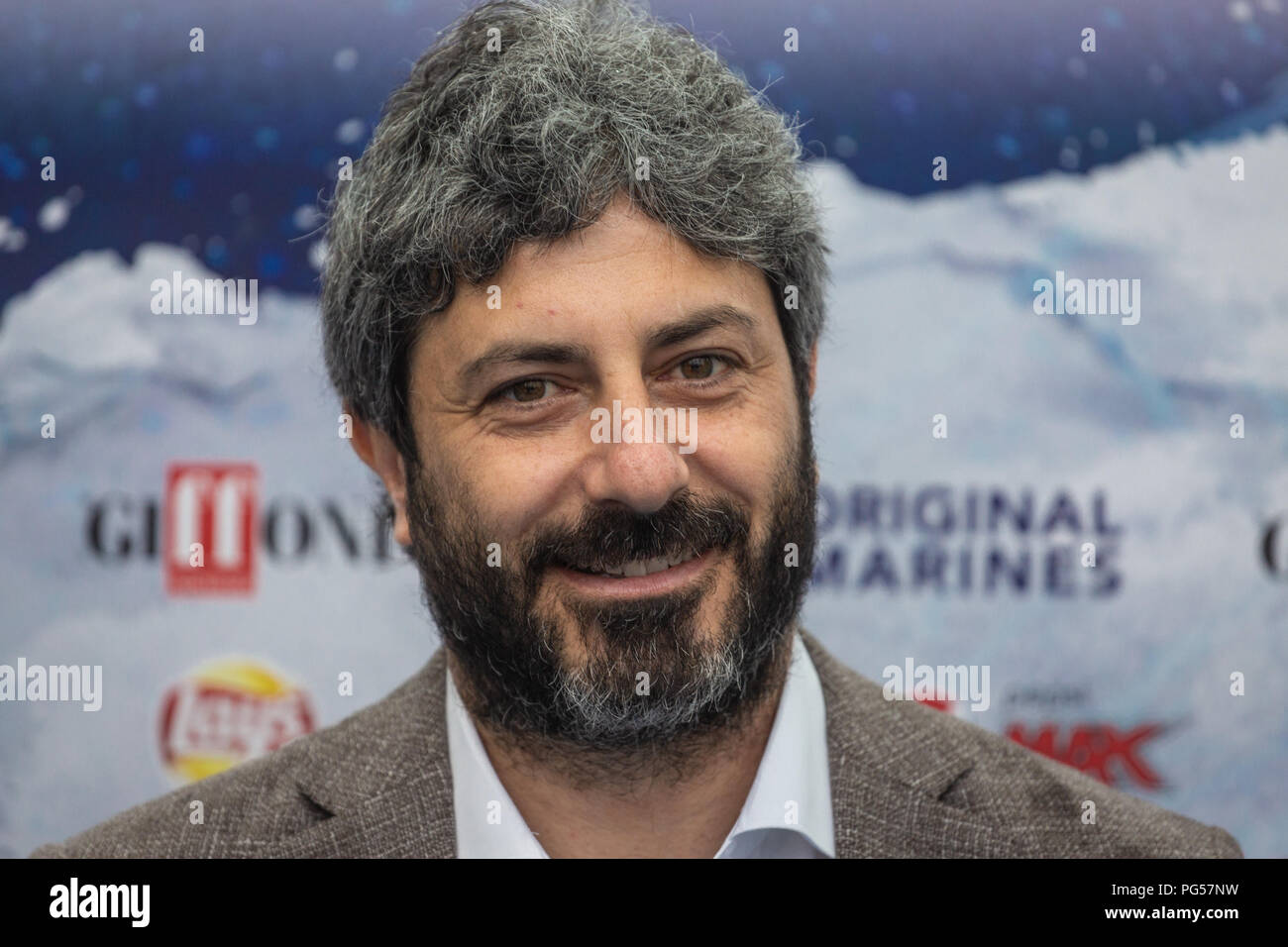 48th Giffoni Film Festival - Roberto Fico - Photocall  Featuring: Roberto Fico Where: Giffoni Valle Piana, Campania, Italy When: 23 Jul 2018 Credit: IPA/WENN.com  **Only available for publication in UK, USA, Germany, Austria, Switzerland** Stock Photo