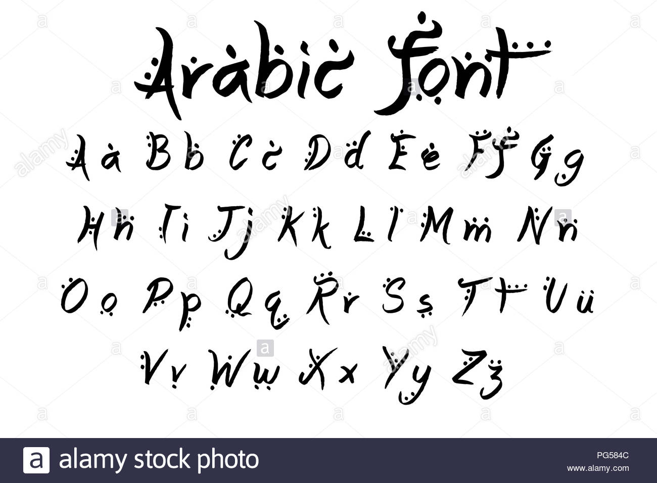 Arabic Alphabet Stock Photos & Arabic Alphabet Stock Images Alamy