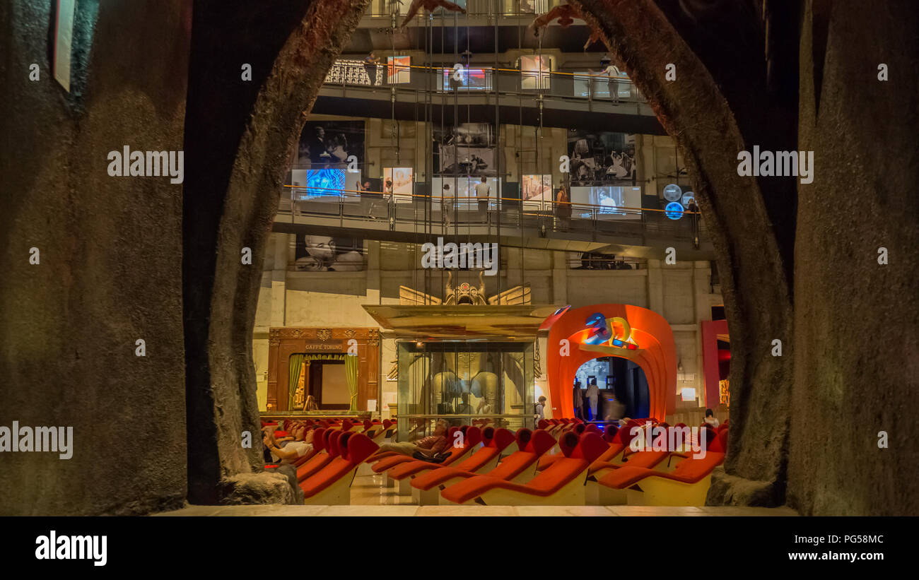 August 2018: The Mole Antonelliana is the seat of the National Cinema