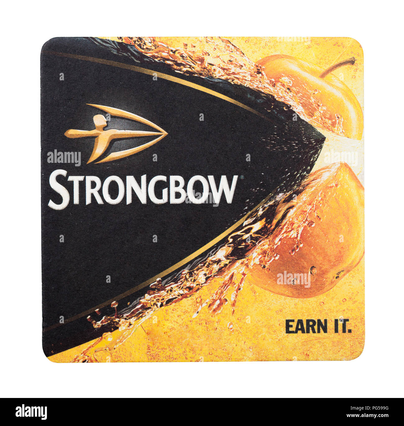 NEW !! 10 X STRONGBOW DARK FRUIT CIDER CARDBOARD BEER MATS FROM Brand New FREE 