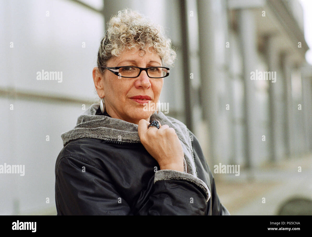 Lizzie Doron, Israeli writer. Stock Photo