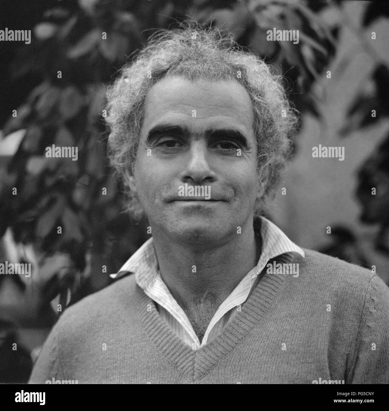 Ignacio de Loyola Brandao, 1983, Brazilian writer Stock Photo