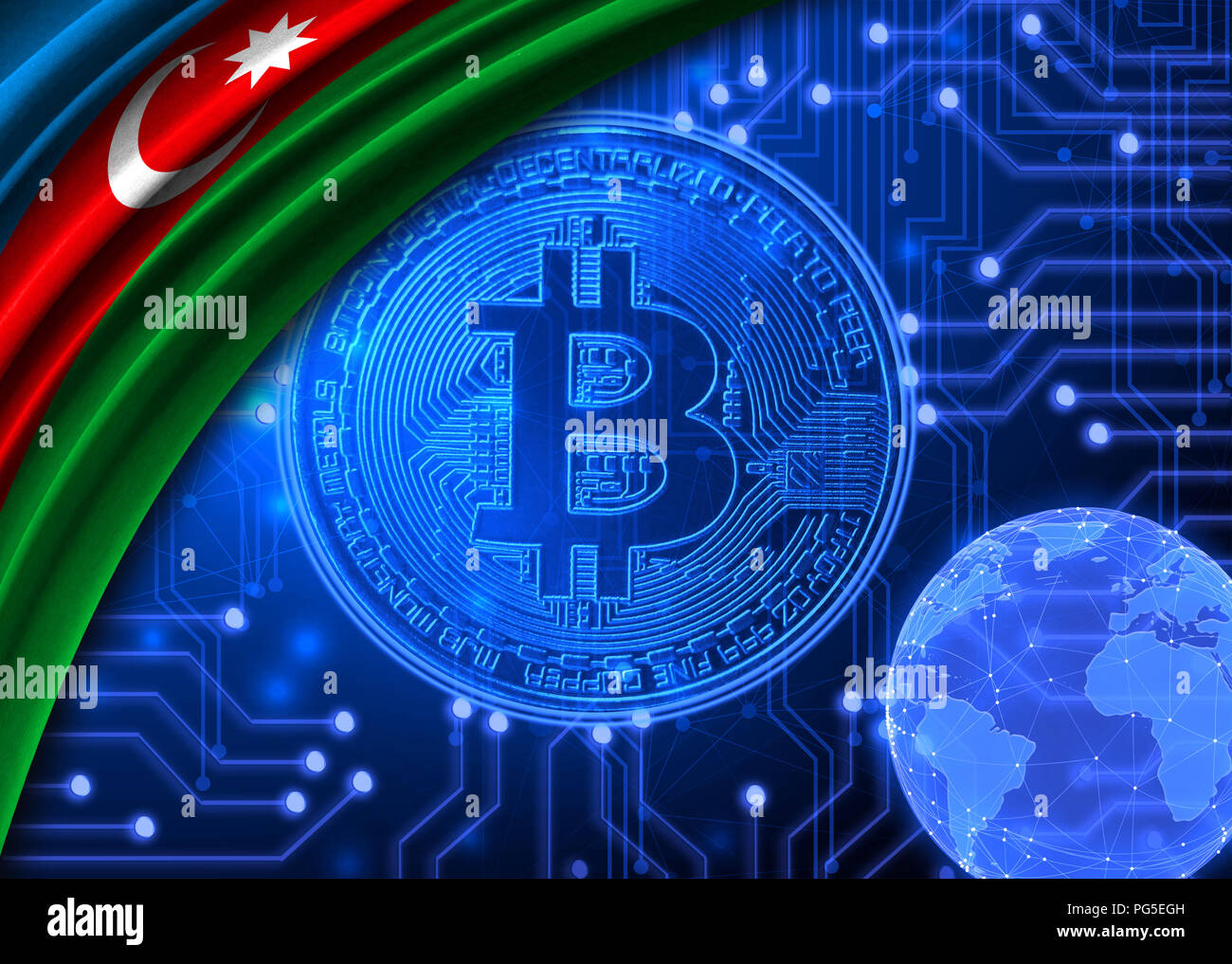 Azerbaijan crypto currency hi-res stock photography and images - Alamy