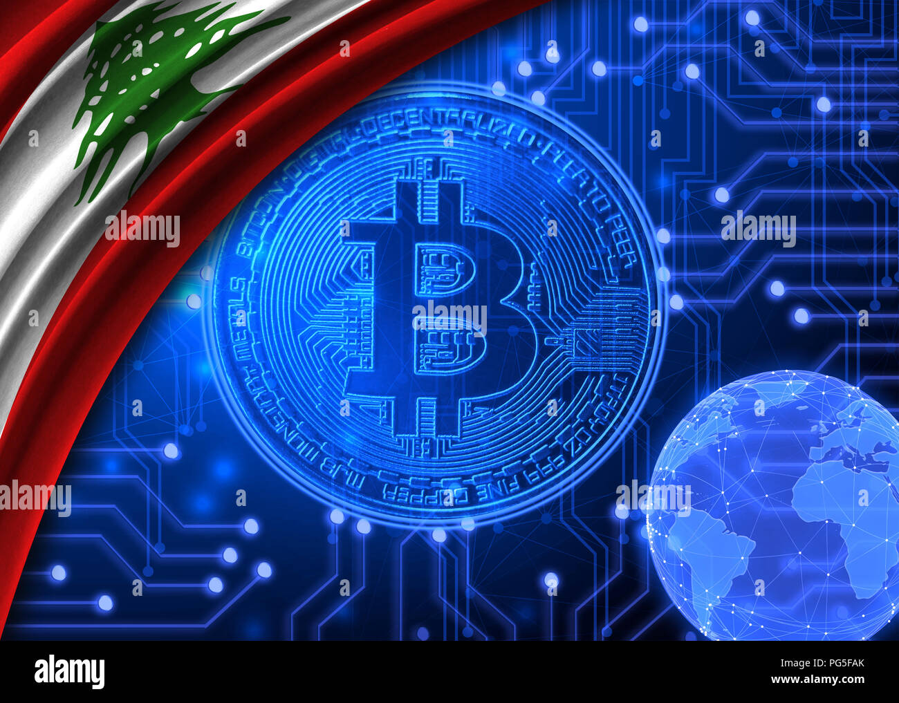 Lebanon bitcoin hi-res stock photography and images - Alamy