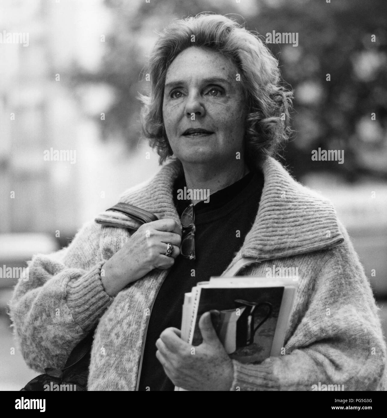 The Brazilian writer and translator Lya Luft 1994. Stock Photo