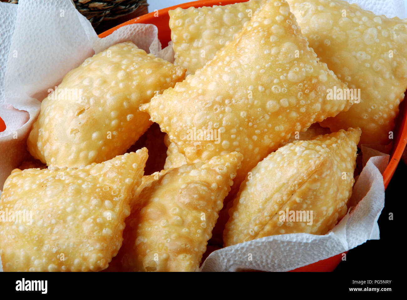 Pastel, Brazilian snack Stock Photo Alamy