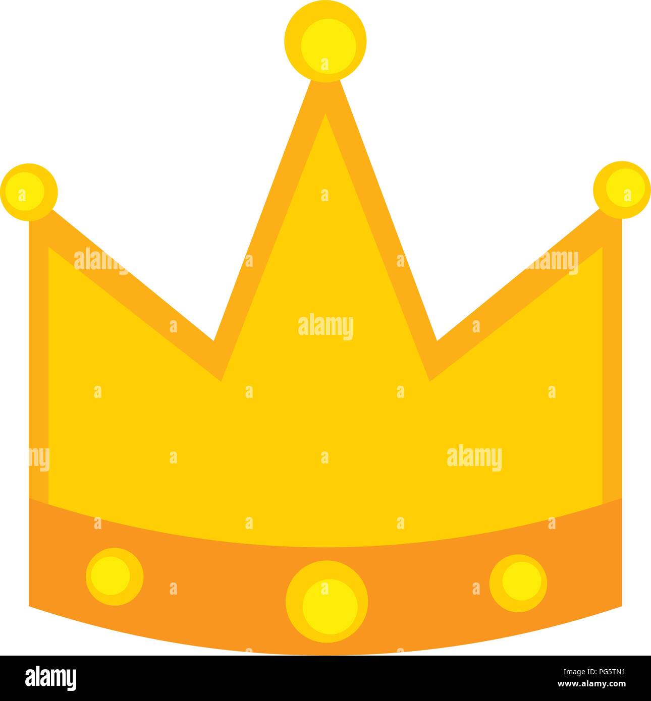 Isolated golden crown icon Stock Vector Image & Art - Alamy