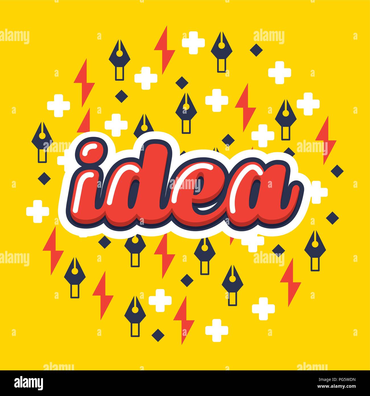 creative idea card Stock Vector Image & Art Alamy