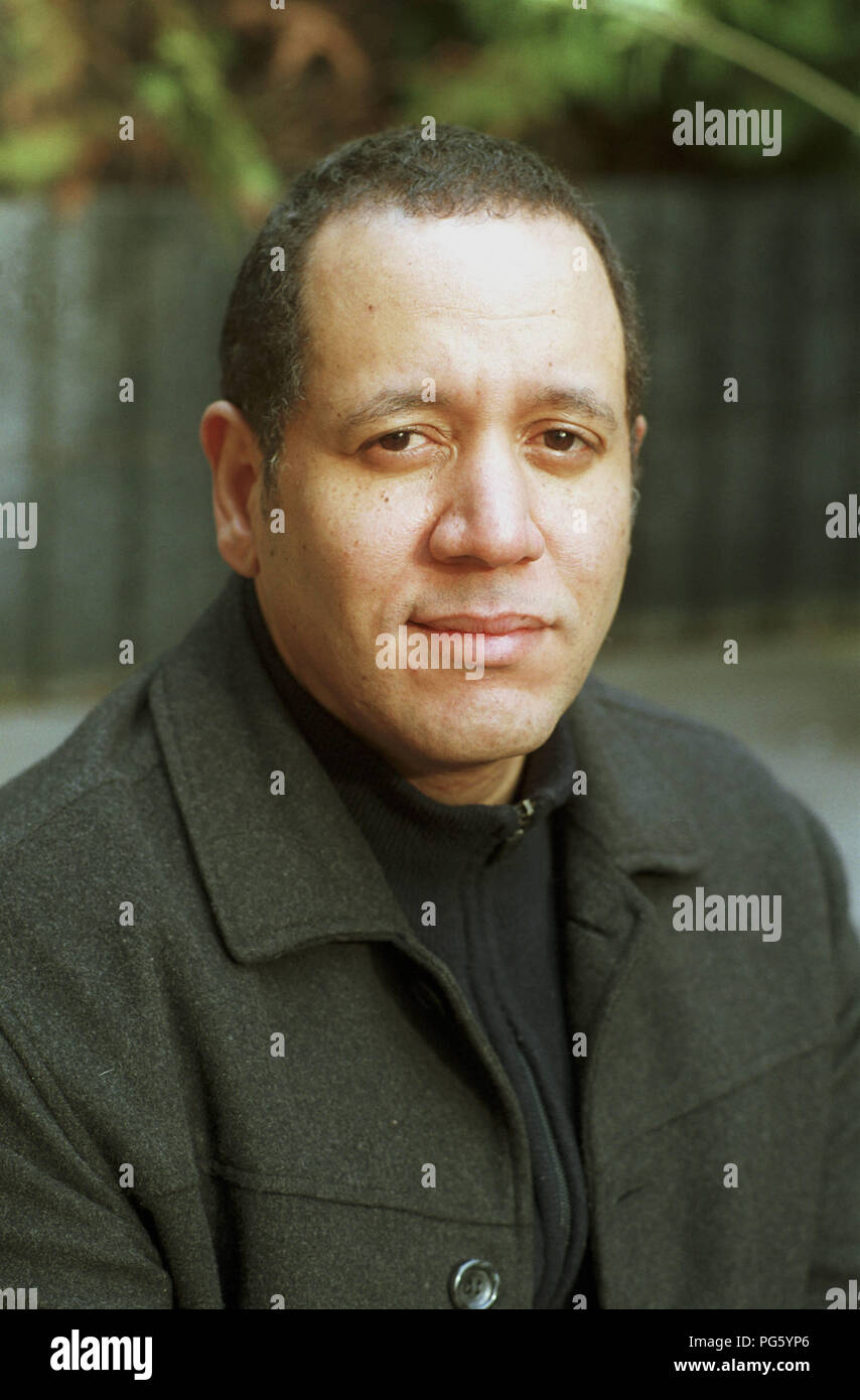 Berlin, DEU, 23.03.2004: Portrait Jose Manuel Prieto, writer and author (Cuba) Stock Photo