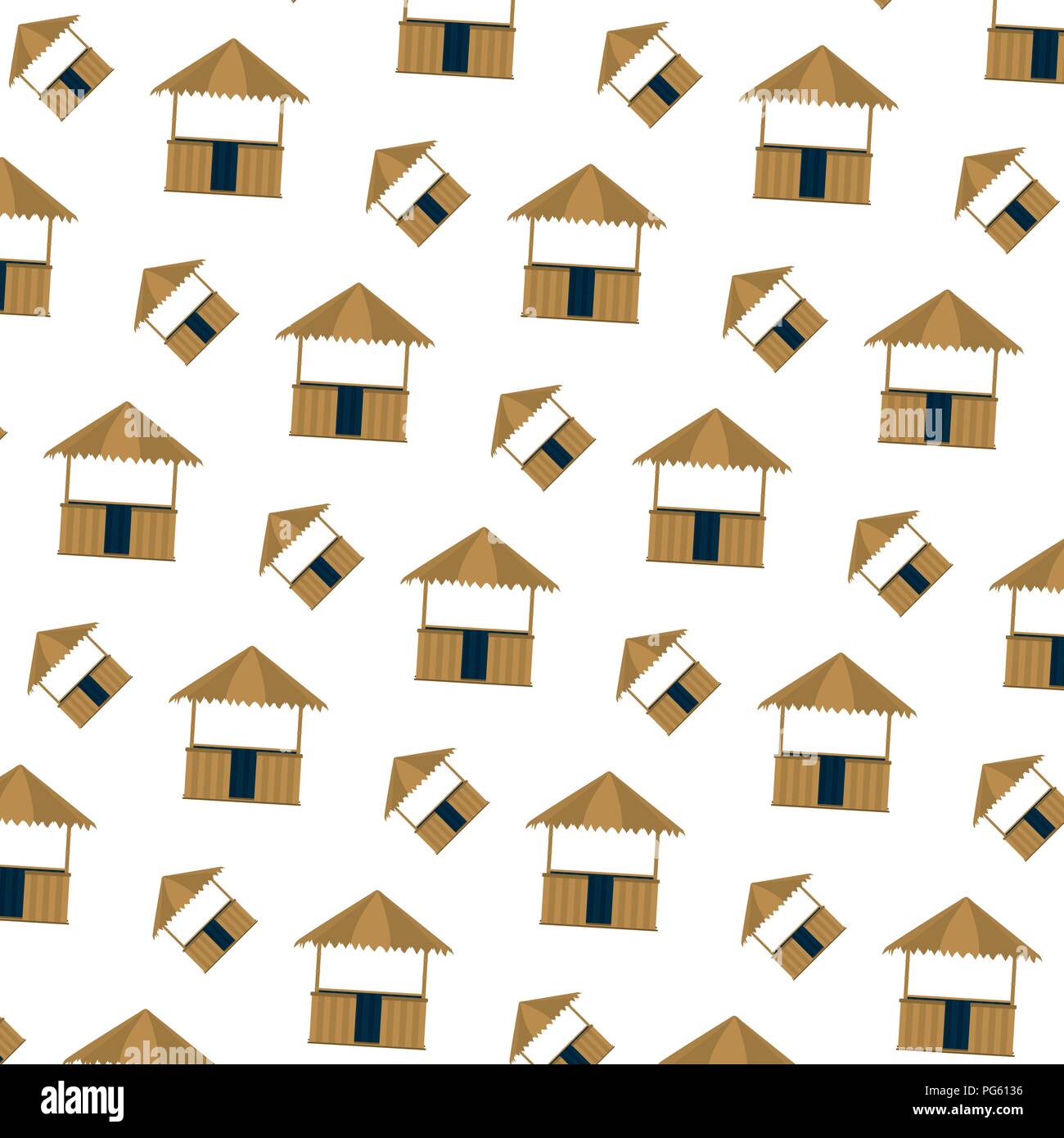 straw hut nature architecture background Stock Vector Image & Art - Alamy