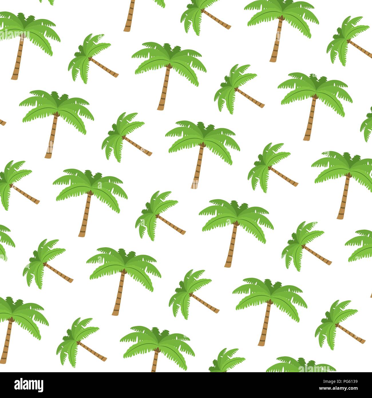 tropical palm nature tree background Stock Vector